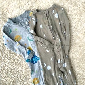 Burt’s Bees and Little Co. Footie PJ’s